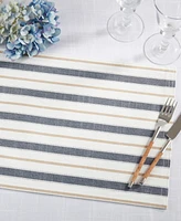 Saro Lifestyle Modern Striped Placemats, 13" x 19"