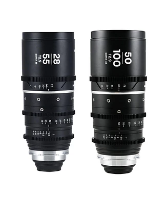 Venus Venus Optics Laowa Nanomorph S35 Anamorphic Zoom 2-Lens Bundle (Arri Pl, Silver Flare