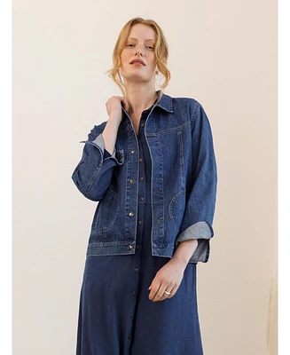 Celtic & Co. Women's Western Denim Jacket