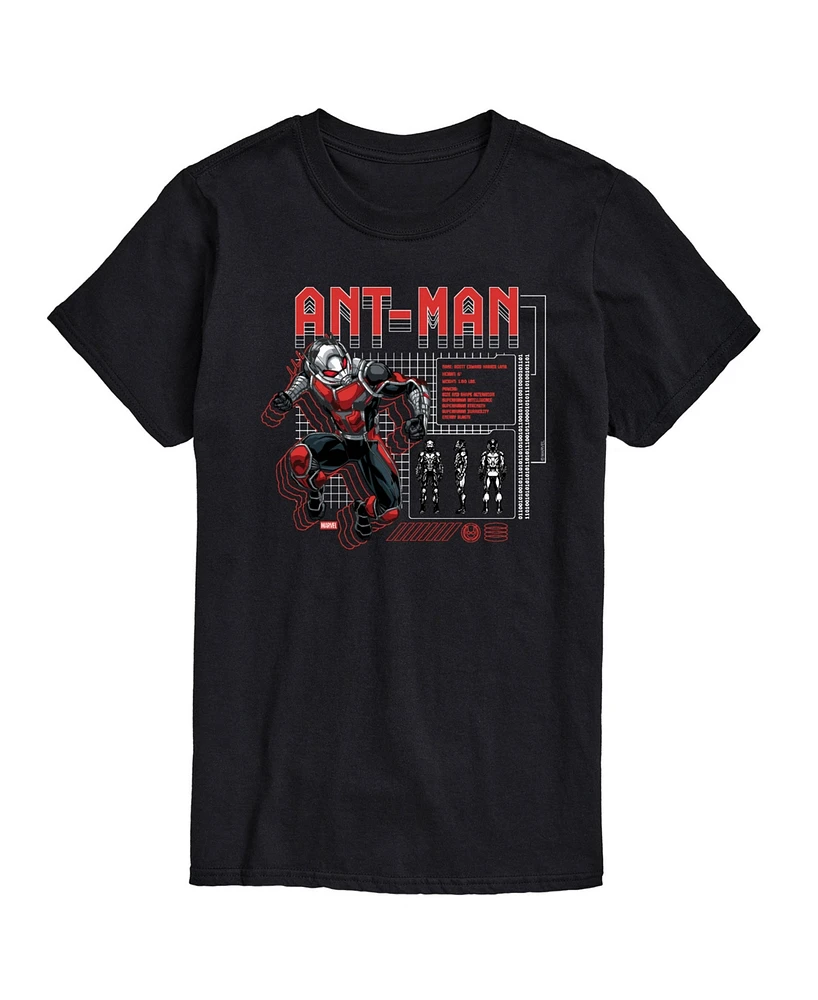 Airwaves Men's Marvel Ant-Man Game Short Sleeve T-Shirt