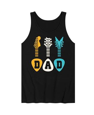 Airwaves Men's Father's Day Dad Guitar Sleeveless Tank Top