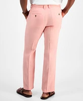 Club Room Men's Linen Solid Pants, Created for Macy's