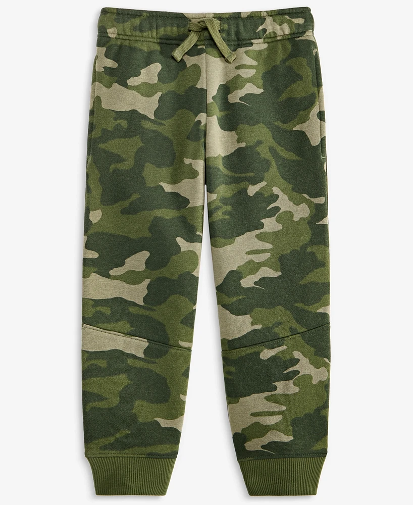 Epic Threads Toddler Boys Camo Fleece Joggers, Exclusively at Macy's
