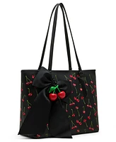 Betsey Johnson Cherry Best Medium Tote Bag