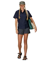 Marmot Women's Air Exchange Short Sleeve Camp Collar Shirt