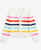Epic Threads Little & Big Girls Multi-Stripe Cardigan, Exclusively at Macy's