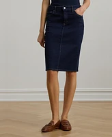 Lauren Ralph Denim Skirt
