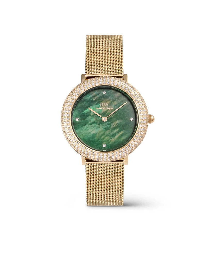 Daniel Wellington Women's Analog Gold-Tone Stainless Steel Watch, 32mm