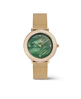 Daniel Wellington Women's Analog Gold-Tone Stainless Steel Watch, 32mm
