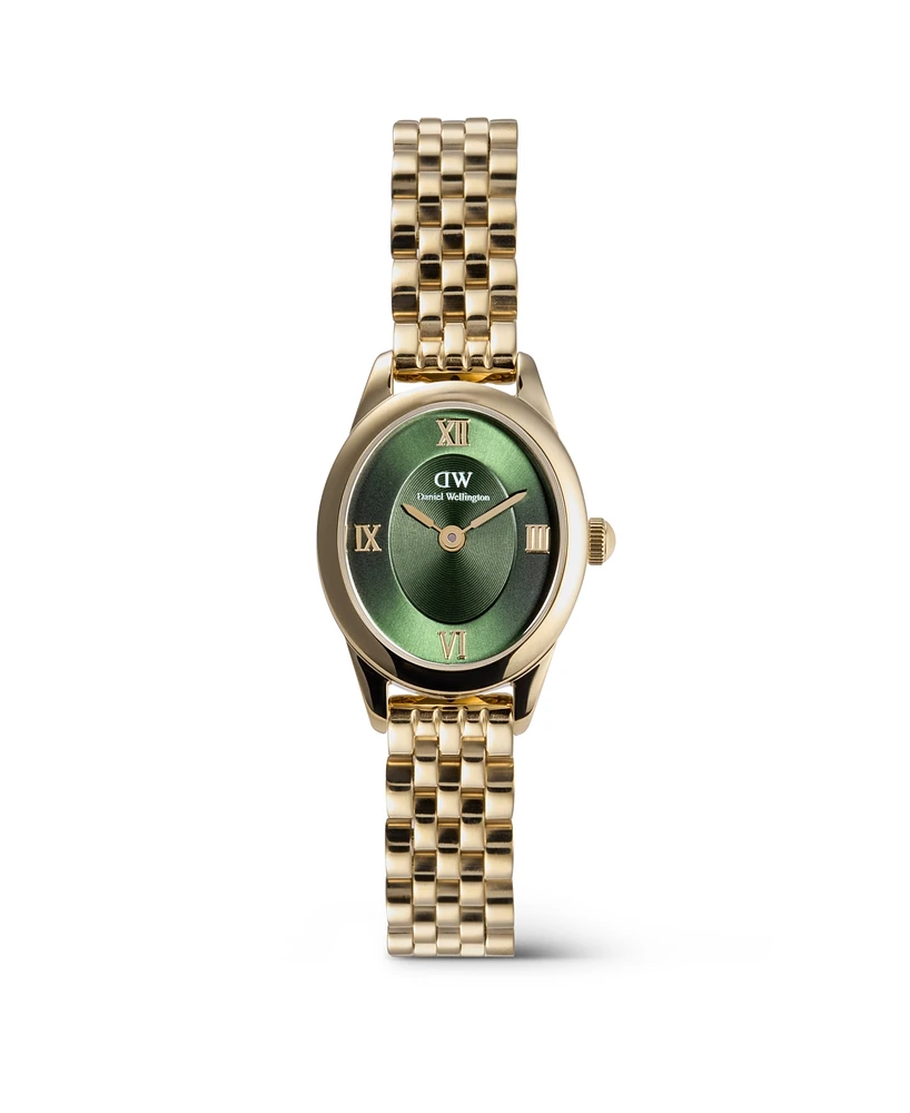 Daniel Wellington Women's Analog Gold-Tone Stainless Steel Watch, 22mm