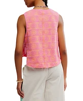 Free People Women's Towel Cotton Terry Sleeveless Top