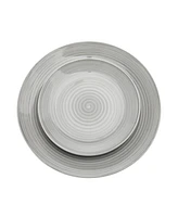Godinger Spiral Grey 12 Pc. Dinnerware Set, Service for 4