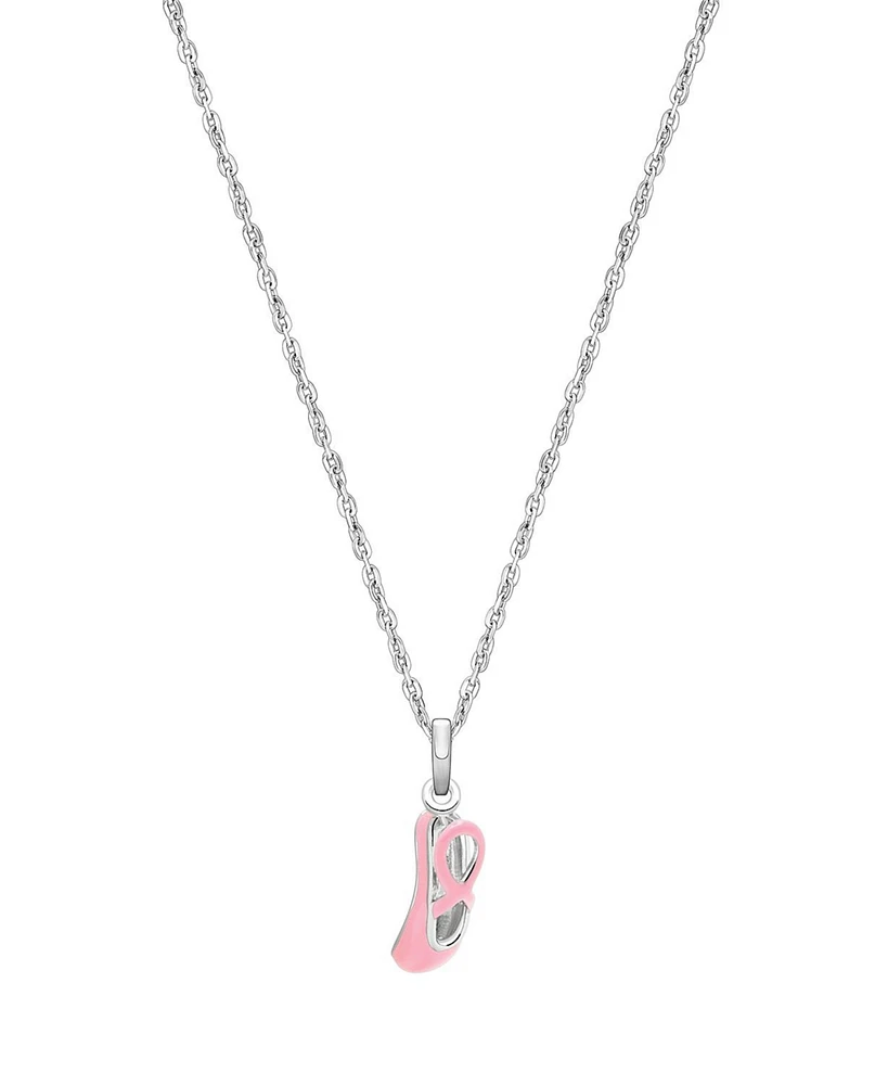 Tiny Blessings Girls Children's Sterling Silver Ballerina 12-14" Necklace