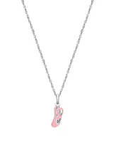 Tiny Blessings Girls Children's Sterling Silver Ballerina 12-14" Necklace