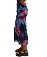 Free People Women's Sunset Mesh Maxi Skirt