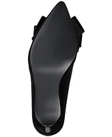 Journee Collection Women's Crystol Velvet Pumps