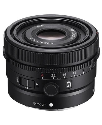 Sony Fe 50mm f/2.5 G Lens, Black, Bundle with 49mm Digital Essentials Filter Kit and 15x15" Lens Wrap
