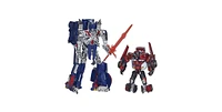 Leader Class Optimus Prime with Trailer and Sideswipe | Transformers 4 Age of Extinction Aoe