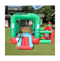 Ltmate Global Inc. Bounce House for Kids 3-12 Inflatable Slide Jumping Bounce Castle Blow Up Toddler Bouncy House for Kids Outdoor with Slide and Blow