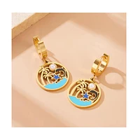 Coastal Magic Turquoise Earrings