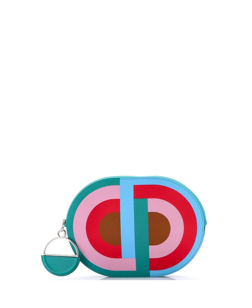 Pre-Owned Hermes In-The-Loop To Go Pouch Multicolor Leather