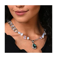 Sohi Women's Abstract Statement Necklace