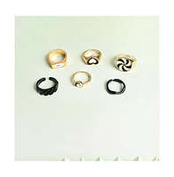 Sohi Women's Everyday Multi-Layer Ring