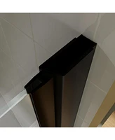 Zachvo Sliding Frameless Shower Door