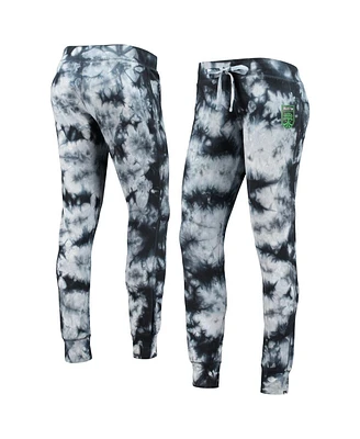 5th & Ocean Women's by New Era Black Austin Fc Tie-Dye Pants
