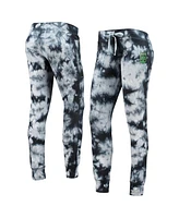 5th & Ocean Women's by New Era Black Austin Fc Tie-Dye Pants