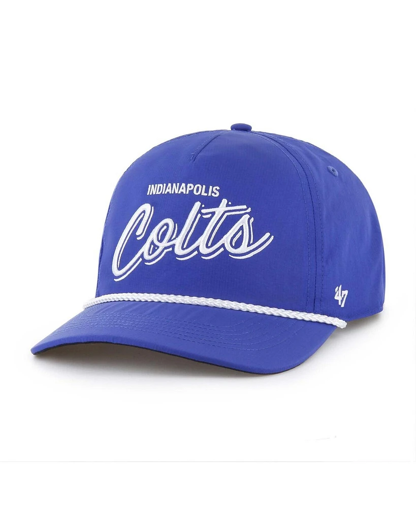 '47 Brand Men's Royal Indianapolis Colts Brrr Fairway Hitch Adjustable Hat