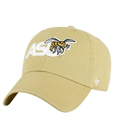 '47 Brand Men's Gold Alabama State Hornets Side Back Clean Up Adjustable Hat