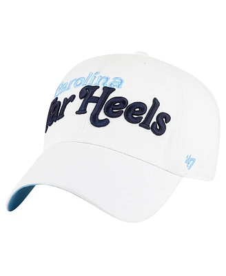 '47 Brand Women's White North Carolina Tar Heels Pensacola Clean Up Adjustable Hat