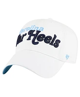 '47 Brand Women's White North Carolina Tar Heels Pensacola Clean Up Adjustable Hat
