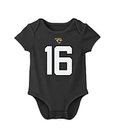 Nike Big Boys and Girls Trevor Lawrence Charcoal Jacksonville Jaguars Player Name Number Bodysuit