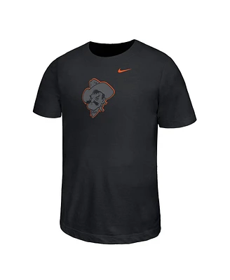 Nike Big Boys and Girls Black Oklahoma State Cowboys Legend Color Pop Performance T-Shirt