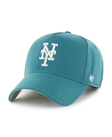 '47 Brand Men's Teal New York Mets Ballpark Offside Adjustable Hat