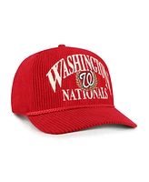 '47 Brand Men's Red Washington Nationals Pitchout Rope Hitch Adjustable Hat