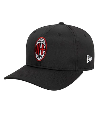 New Era Men's Black Ac Milan Core Flex Hat