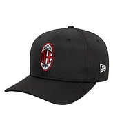 New Era Men's Black Ac Milan Core Flex Hat