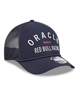 New Era Men's Navy Red Bull Racing 9FORTY Trucker Hat