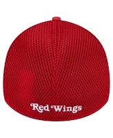 New Era Men's Red Detroit Wings Active Subtle Camo 39THIRTY Flex Hat