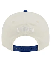 New Era Men's White Chicago Cubs Team Scribble Golfer Adjustable Hat