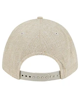 New Era Men's Beige San Francisco Giants Cotton Weave M-Crown A-Frame 9FORTY Adjustable Hat