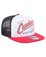 New Era Men's White/Red St. Louis Cardinals Retro Script 9FIFTY Snapback Hat