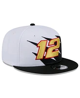 New Era Men's Black Ryan Blaney Jagged 9FIFTY Snapback Hat