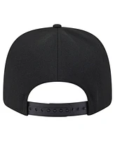 New Era Men's Black Iowa Hawkeyes Game Day Multi-Rope 9SEVENTY Stretch-Snap Hat