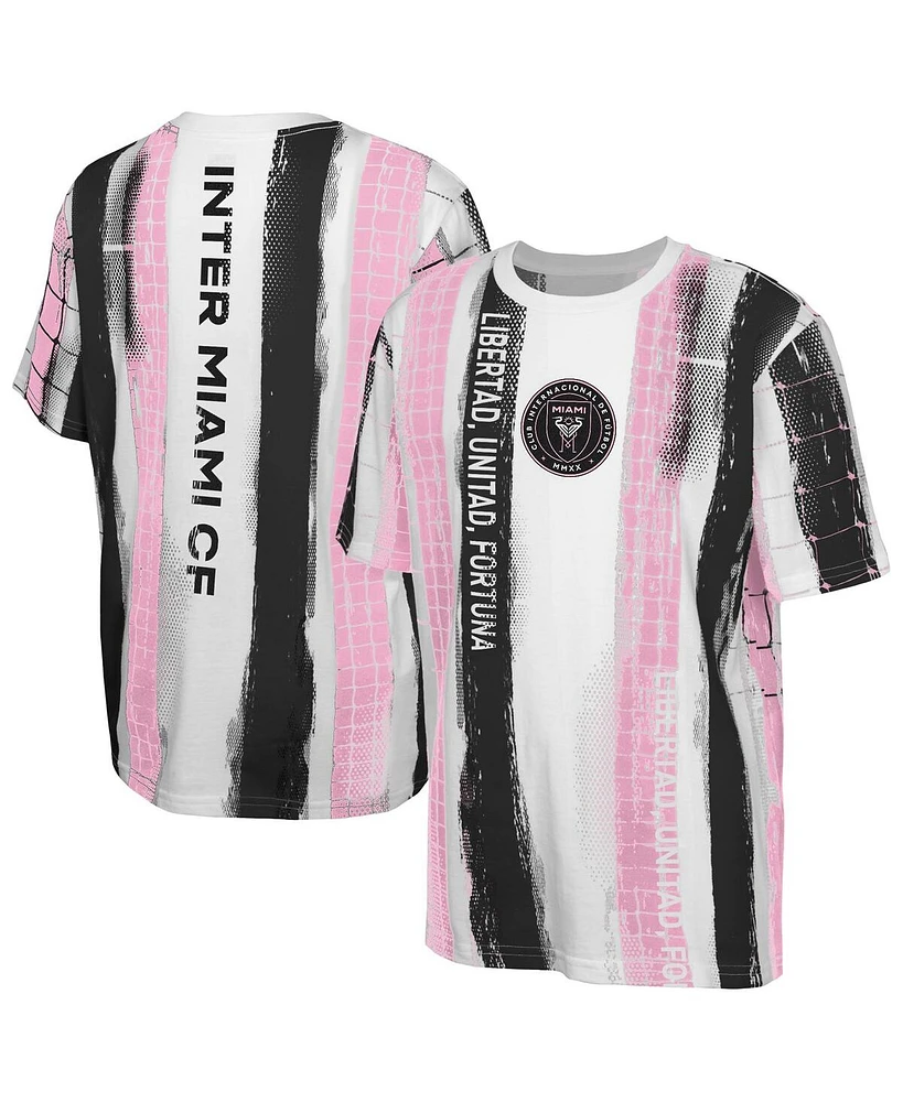 Outerstuff Big Boys and Girls White Inter Miami Cf High Stepping T-Shirt