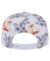 New Era Men's White San Francisco Giants Printed Island Golfer Snapback Hat