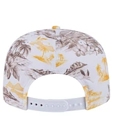 New Era Men's White San Diego Padres Printed Island Golfer Snapback Hat